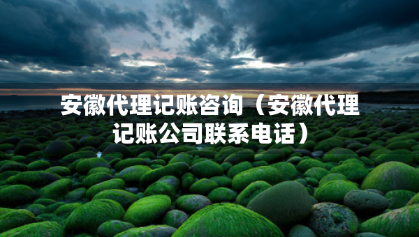 安徽代理記賬咨詢（安徽代理記賬公司聯(lián)系電話）