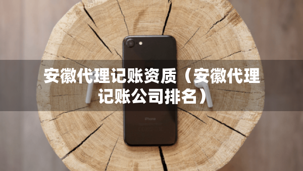 安徽代理記賬資質(zhì)（安徽代理記賬公司排名）