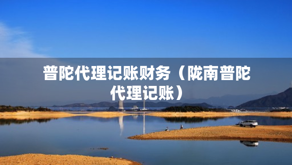 普陀代理記賬財(cái)務(wù)（隴南普陀代理記賬）