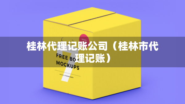 桂林代理記賬公司（桂林市代理記賬）