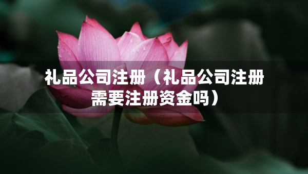禮品公司注冊(cè)（禮品公司注冊(cè)需要注冊(cè)資金嗎）