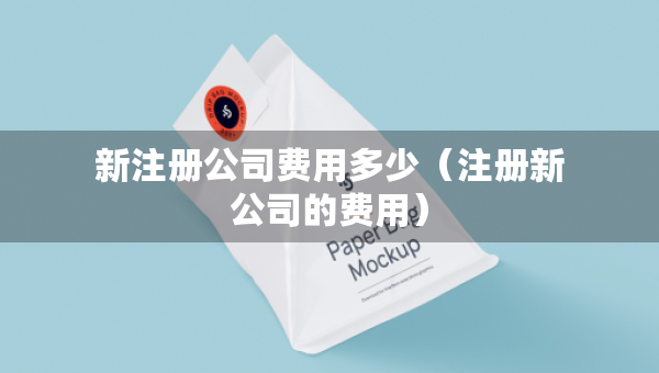 新注冊(cè)公司費(fèi)用多少（注冊(cè)新公司的費(fèi)用）