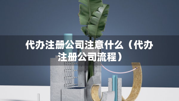 代辦注冊公司注意什么（代辦注冊公司流程）