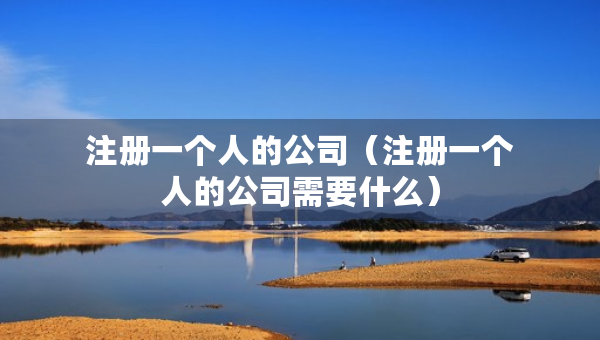 注冊一個人的公司（注冊一個人的公司需要什么）