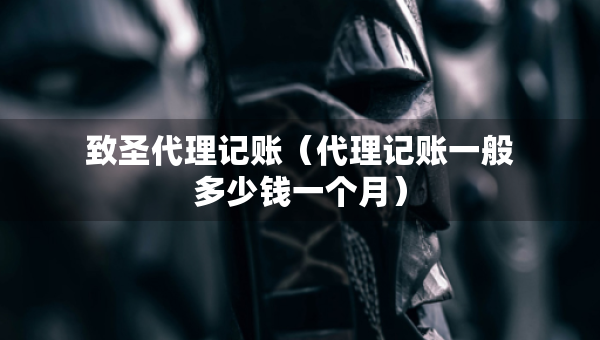 致圣代理記賬（代理記賬一般多少錢一個月）