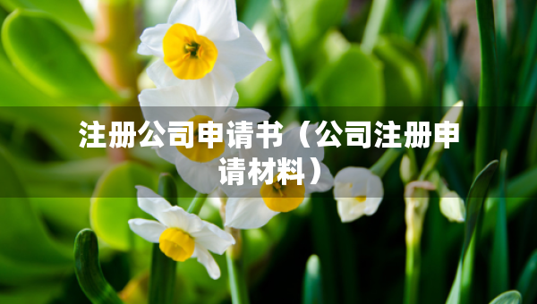 注冊(cè)公司申請(qǐng)書（公司注冊(cè)申請(qǐng)材料）