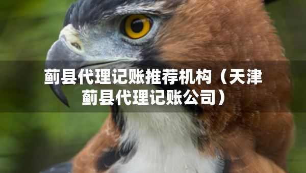 薊縣代理記賬推薦機(jī)構(gòu)（天津薊縣代理記賬公司）