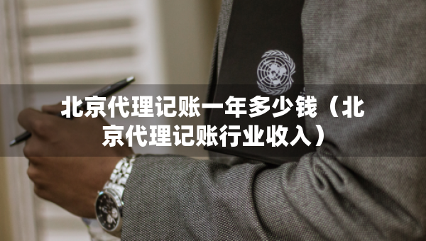 北京代理記賬一年多少錢（北京代理記賬行業(yè)收入）