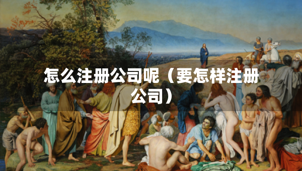 怎么注冊公司呢（要怎樣注冊公司）