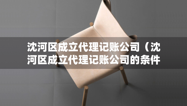沈河區(qū)成立代理記賬公司（沈河區(qū)成立代理記賬公司的條件）
