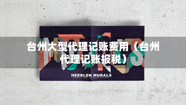 臺州大型代理記賬費用（臺州代理記賬報稅）