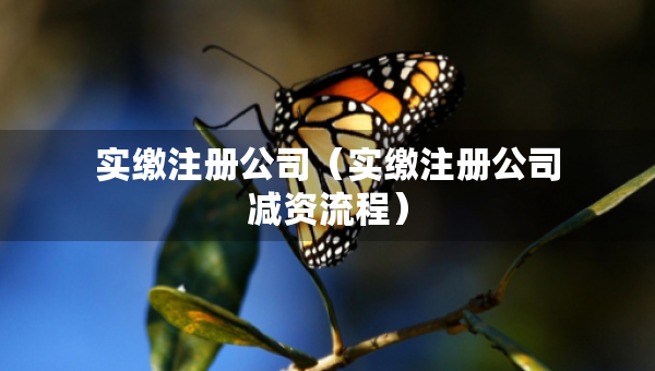 實(shí)繳注冊(cè)公司（實(shí)繳注冊(cè)公司減資流程）