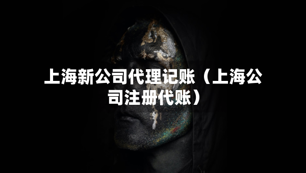 上海新公司代理記賬（上海公司注冊代賬）