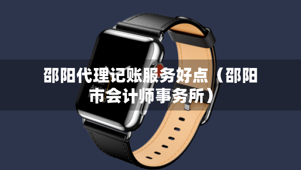 邵陽代理記賬服務好點（邵陽市會計師事務所）