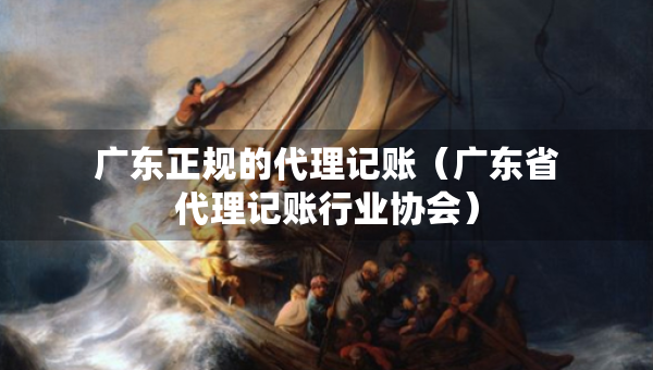 廣東正規(guī)的代理記賬（廣東省代理記賬行業(yè)協(xié)會）