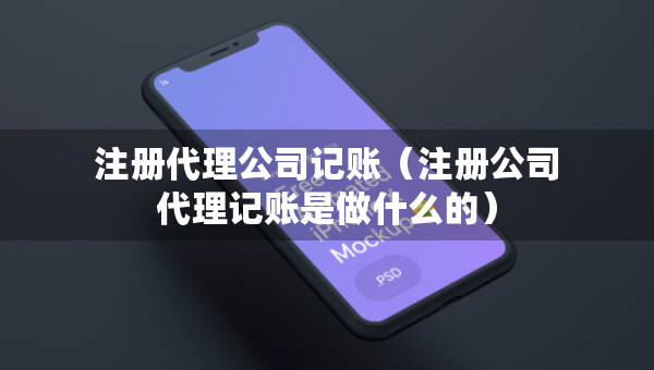 注冊(cè)代理公司記賬（注冊(cè)公司代理記賬是做什么的）