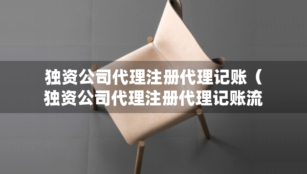 獨(dú)資公司代理注冊(cè)代理記賬（獨(dú)資公司代理注冊(cè)代理記賬流程）