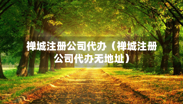 禪城注冊公司代辦（禪城注冊公司代辦無地址）