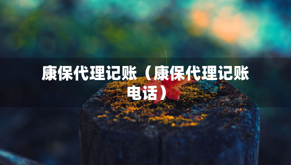 康保代理記賬（康保代理記賬電話）