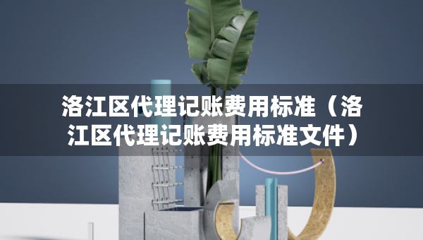 洛江區(qū)代理記賬費(fèi)用標(biāo)準(zhǔn)（洛江區(qū)代理記賬費(fèi)用標(biāo)準(zhǔn)文件）