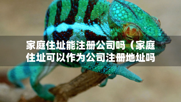 家庭住址能注冊(cè)公司嗎（家庭住址可以作為公司注冊(cè)地址嗎）
